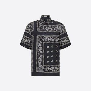 Dior SHORT-SLEEVED SHIRT WITH BANDANA MOTIF Medium 40